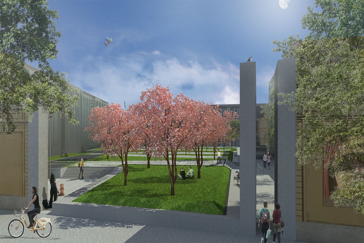 Enel-PortaVolta - Render ASnT_ISO1_vista da monumentale