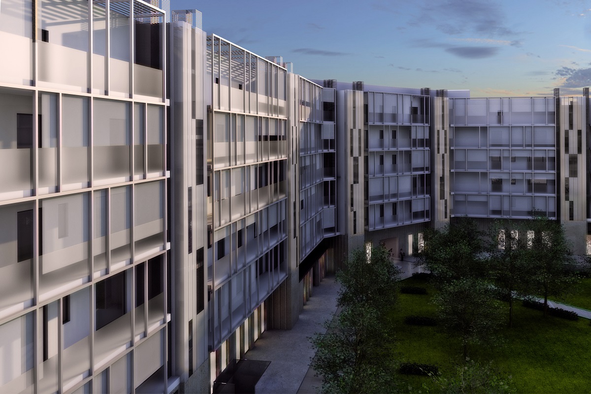 Enel-PortaVolta - Render Corte_Lato Procaccini