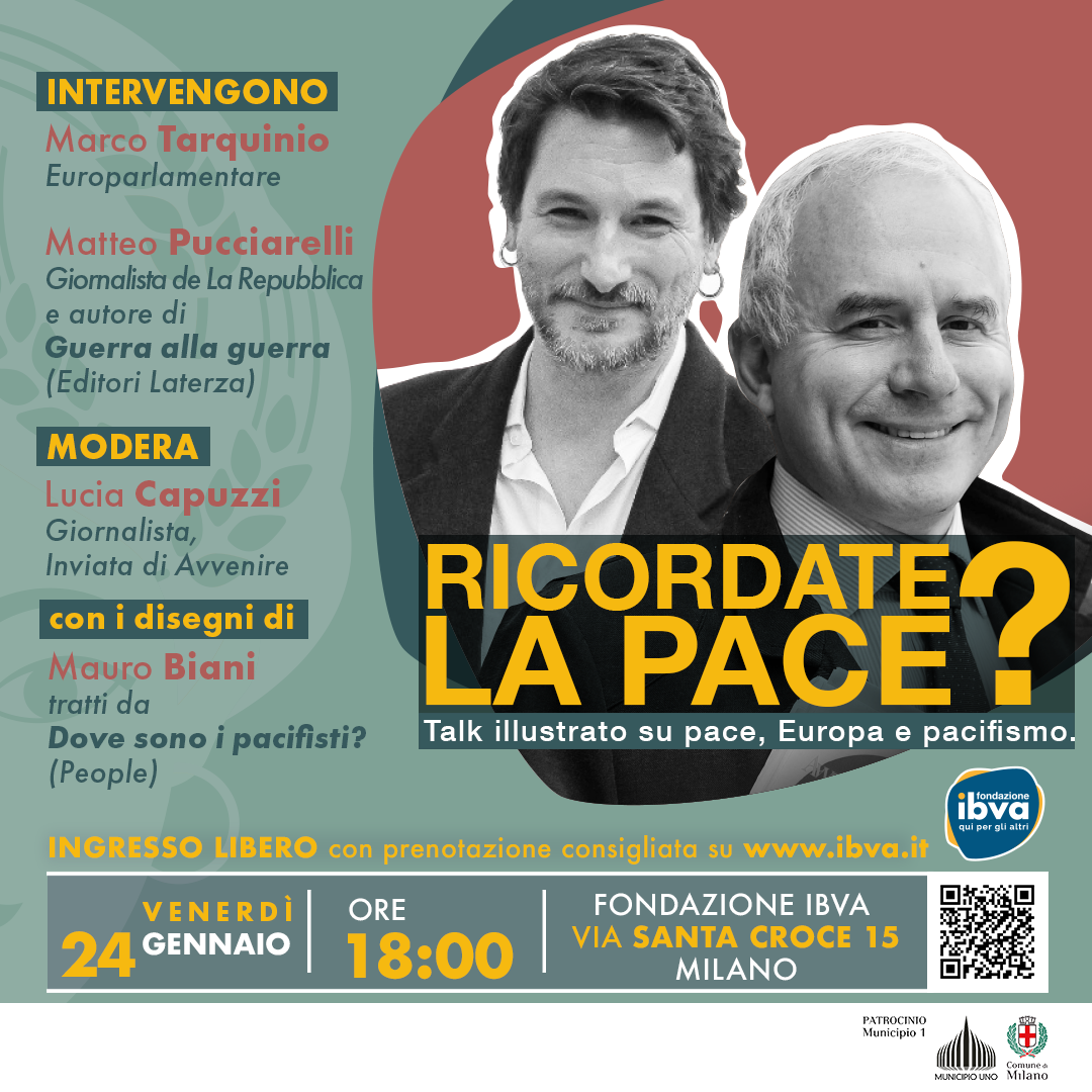 24 gennaio: "Ricordate la pace?".