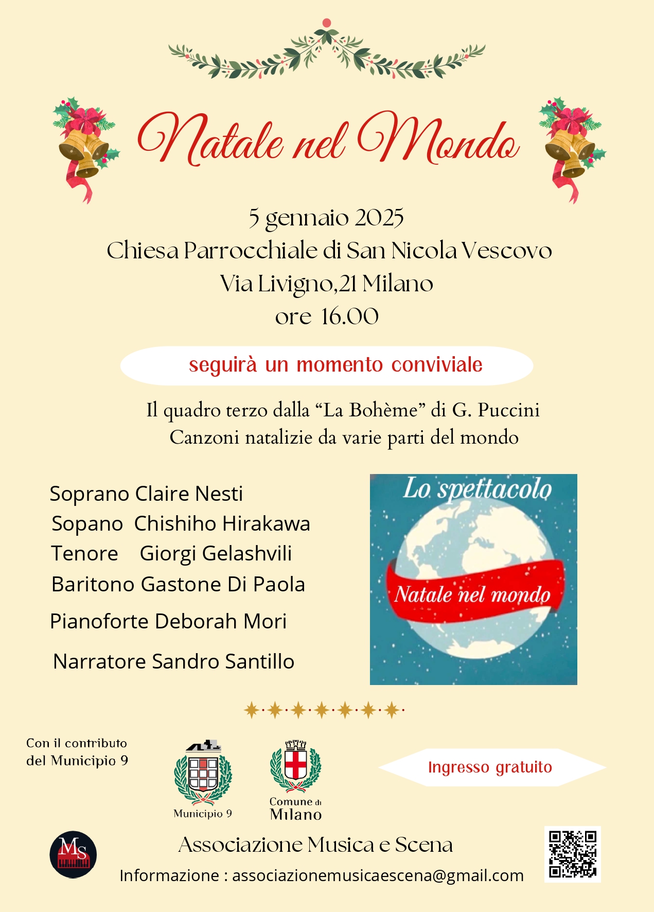 CONCERTO: Natale nel Mondo