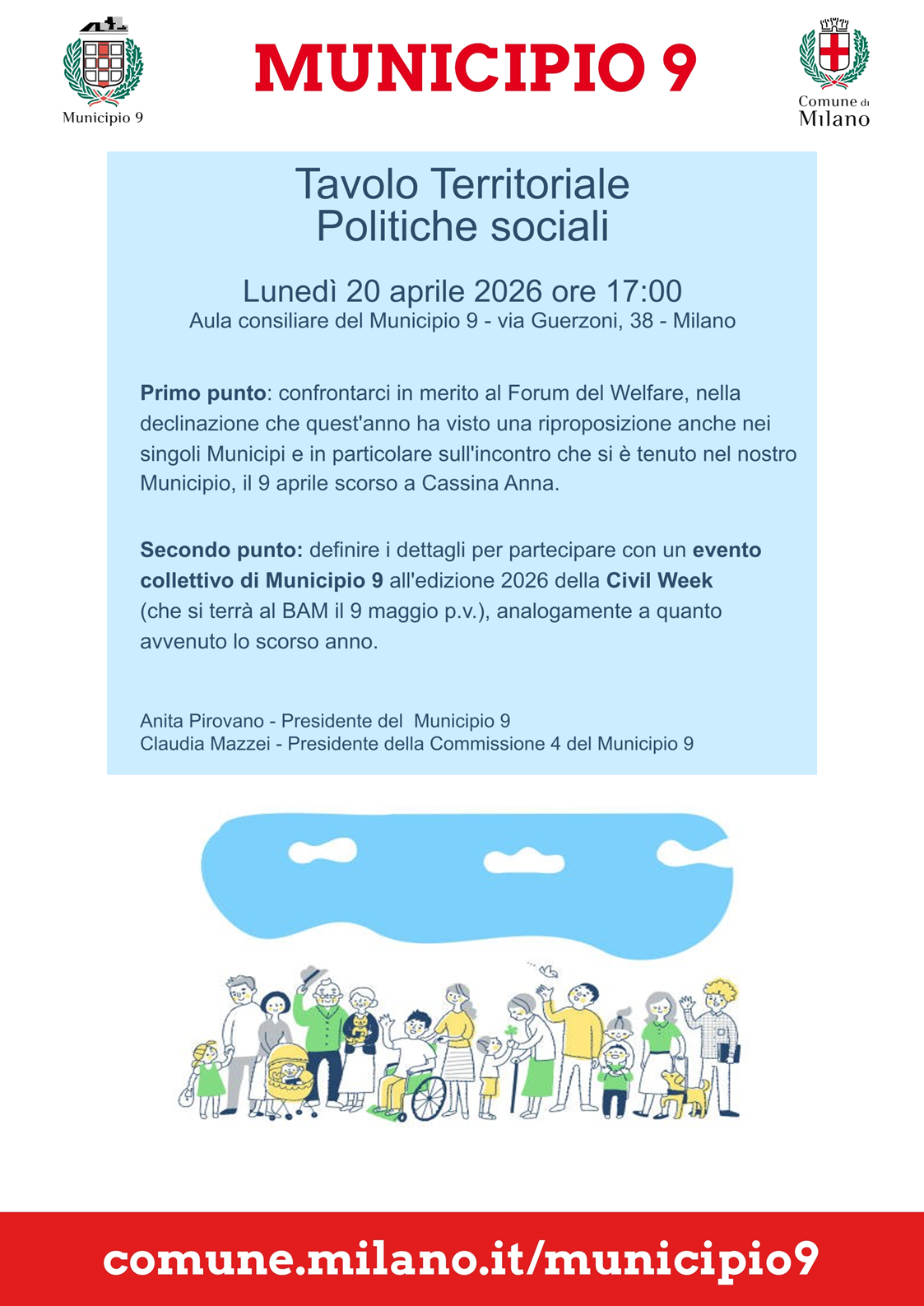 Tavolo Territoriale Politiche sociali