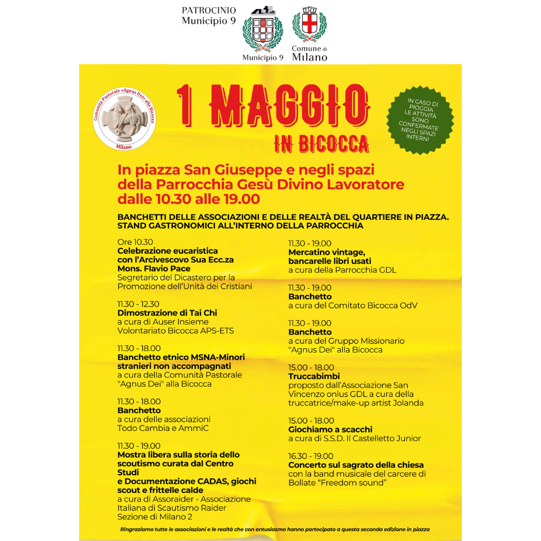 1 maggio in Bicocca